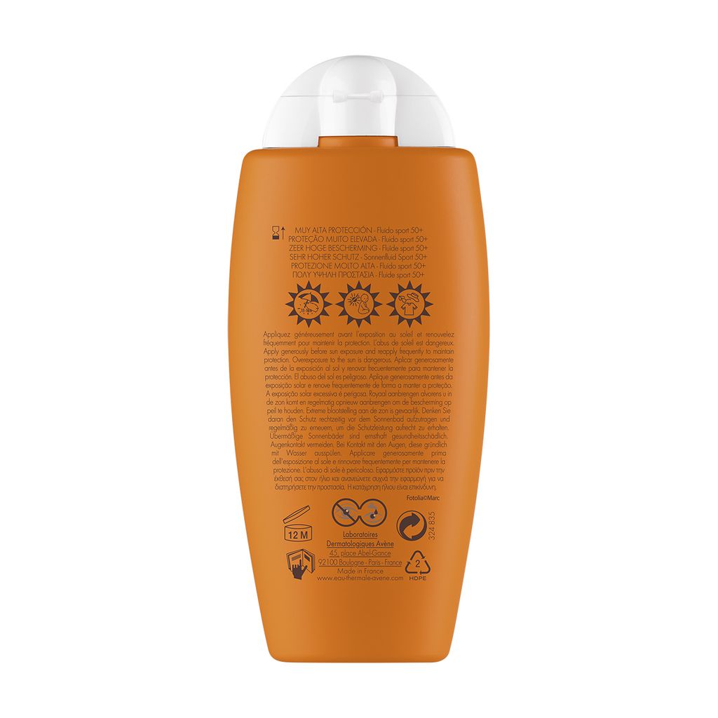 Avene Солнцезащитный флюид спорт SPF50+, 100 мл, 1 шт.