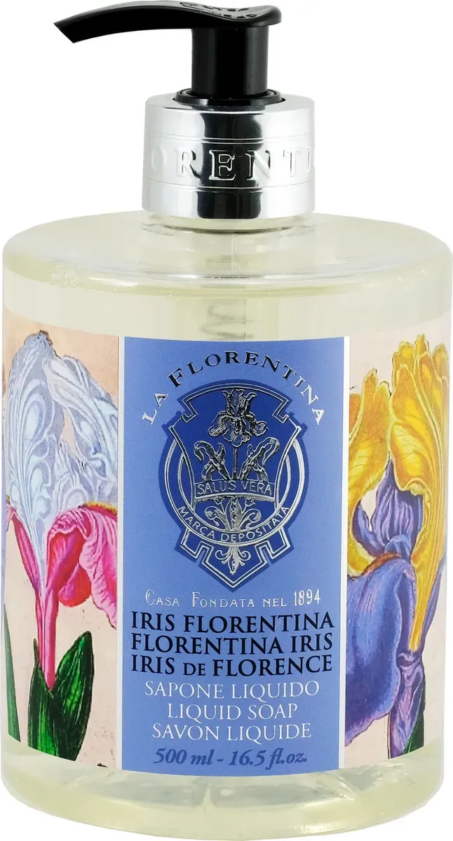 фото упаковки La Florentina Мыло жидкое Флорентийский ирис