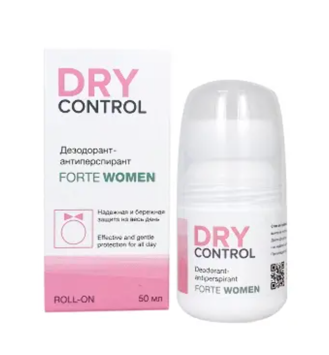 фото упаковки Dry Control Forte Women roll-on дезодорант-антиперспирант