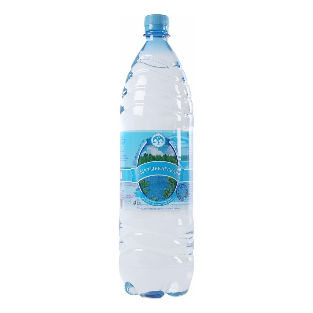 фото упаковки Сыктывкарская вода минеральная негазированная