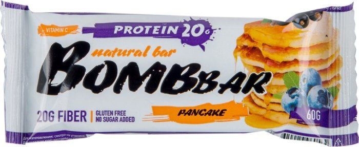 фото упаковки Bombbar батончик протеиновый Смородиновый