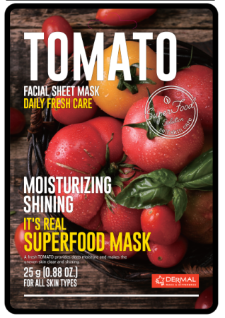 фото упаковки Dermal Маска для лица экстракт томата