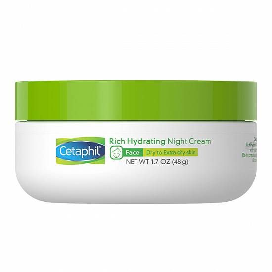 Cetaphil Крем гиалуроновый ночной, крем для лица, 48 мл, 1 шт.