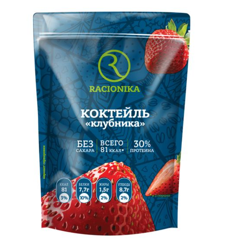 фото упаковки Racionika Diet Коктейль диетический без сахара