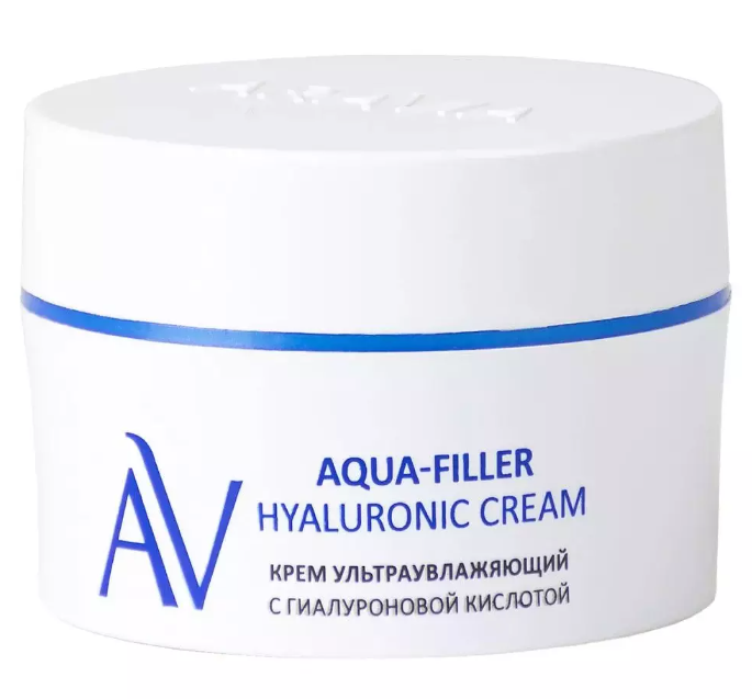 фото упаковки Aravia Laboratories Aqua-Filler Крем ультраувлажняющий, крем для лица, с гиалуроновой кислотой, 50 мл, 1 шт. фото упаковки Aravia Laboratories Aqua-Filler Крем ультраувлажняющий