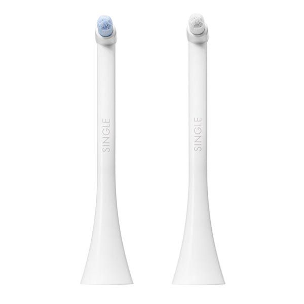 Curaprox Насадки для звуковой зубной щетки Hydrosonic Pro Single, 2 шт.