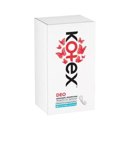 фото упаковки Kotex Deo прокладки ежедневные