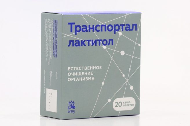 фото упаковки Транспортал Лактитол, порошок для приготовления раствора для приема внутрь, 10 г, 20 шт. фото упаковки Транспортал Лактитол
