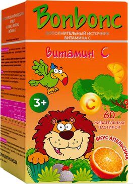 фото упаковки Bonbonc Витамин С для детей