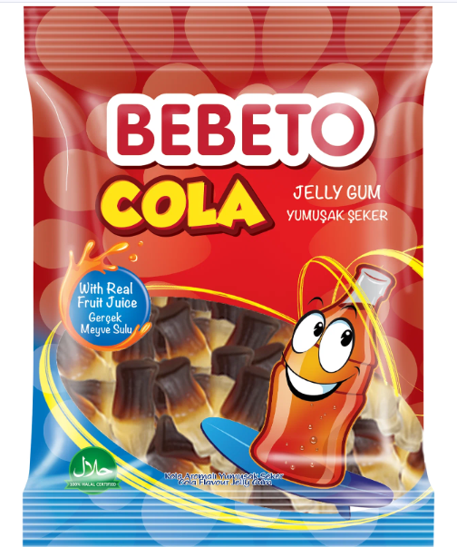 фото упаковки Bebeto мармелад жевательный cola