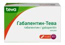 Габапентин-Тева, 300 мг, капсулы, 100 шт.
