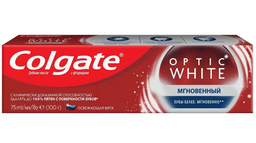 Colgate Паста зубная Optic White Мгновенный