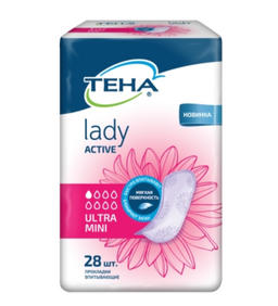 Tena Lady прокладки Active Ultra Mini