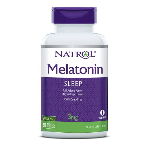 Natrol Мелатонин, 3 мг, таблетки, 240 шт.