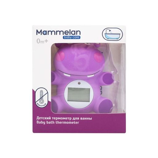 Mammelan Термометр для ванны детский, цветные, в ассортименте, для детей с рождения, 1 шт.