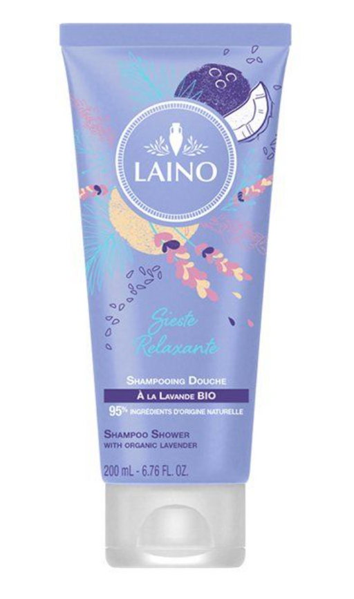 Laino Шампунь-гель для душа органический, лаванда, 200 мл, 1 шт.