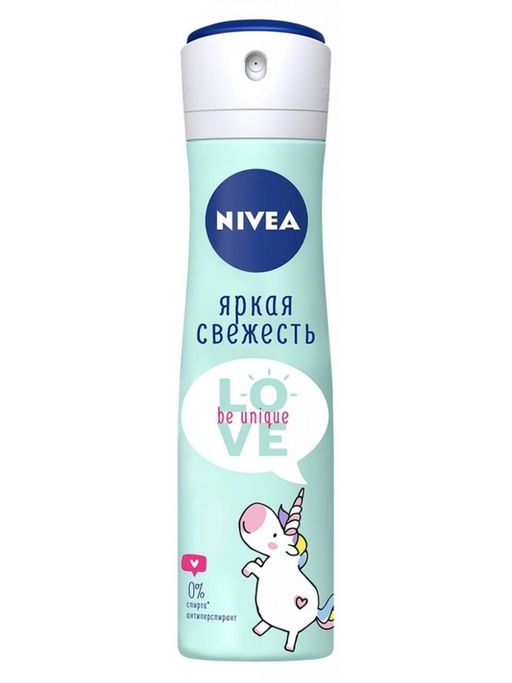 Nivea Антиперспирант спрей Яркая свежесть, спрей, 150 мл, 1 шт.