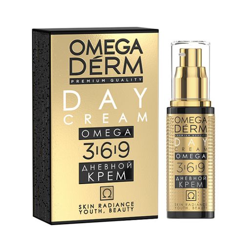 Omegaderm Omega 3,6,9 Дневной крем Интенсивное увлажнение, крем для лица, 50 мл, 1 шт.